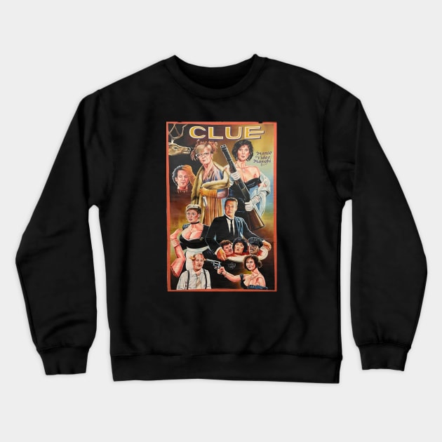 Clue poster art Crewneck Sweatshirt by alea crew